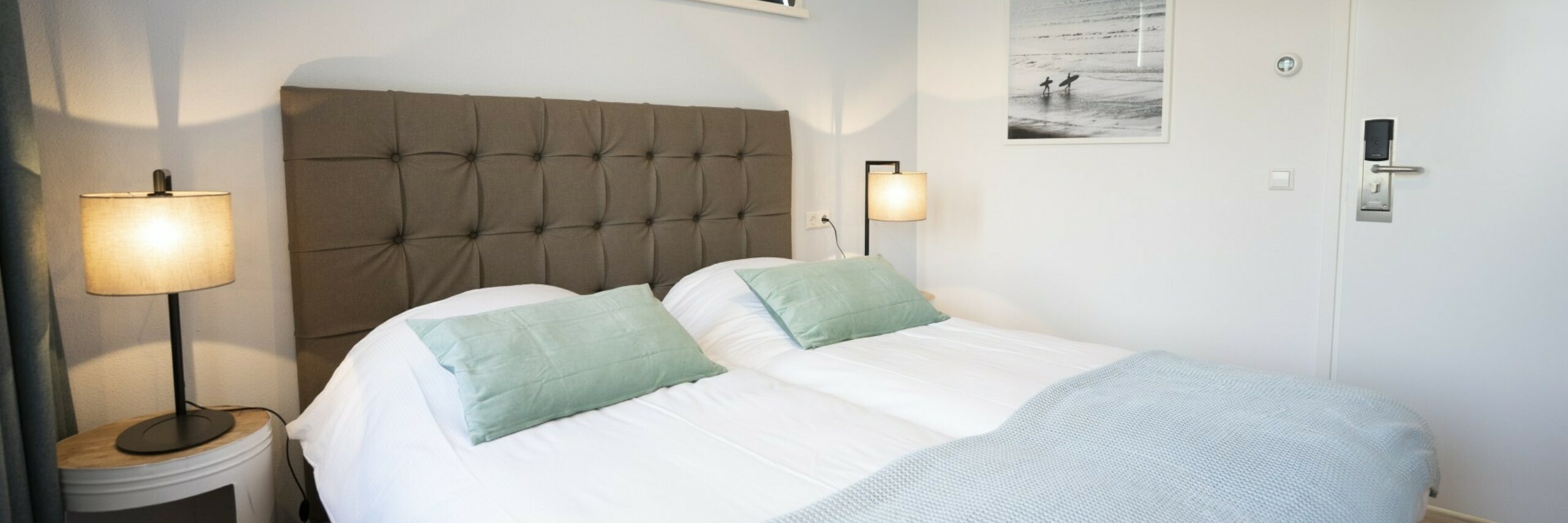 Bed and breakfast slaapkamer Tesselhof VVV Texel fotograaf Liselotte Schoo