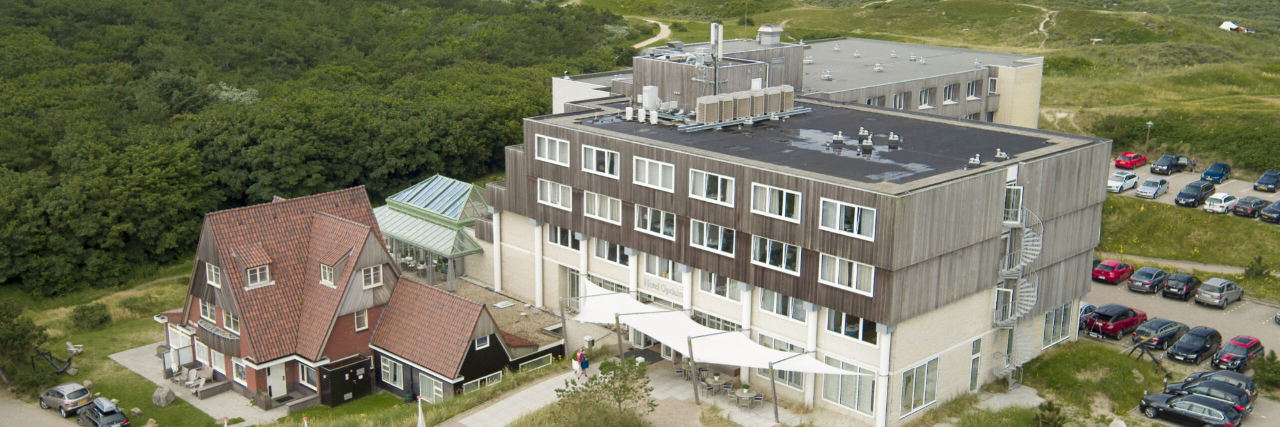 Hotel opduin texel ligging zee