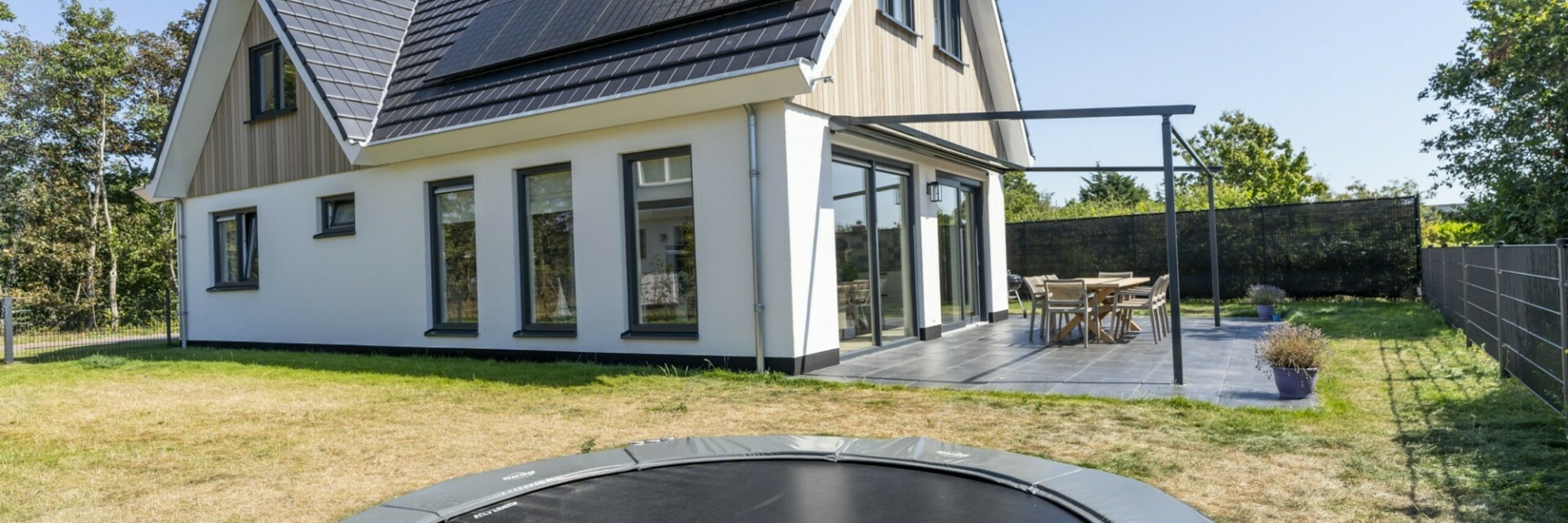 Vakantiewoning met trampoline villapark So What VVV Texel