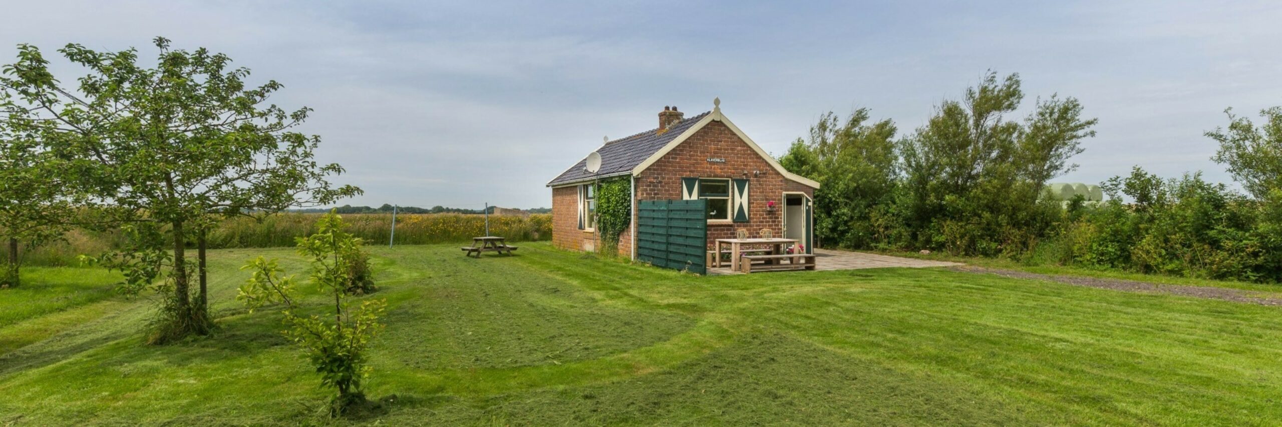 Vakantiehuis Het Klaverblad tuin VVV Texel