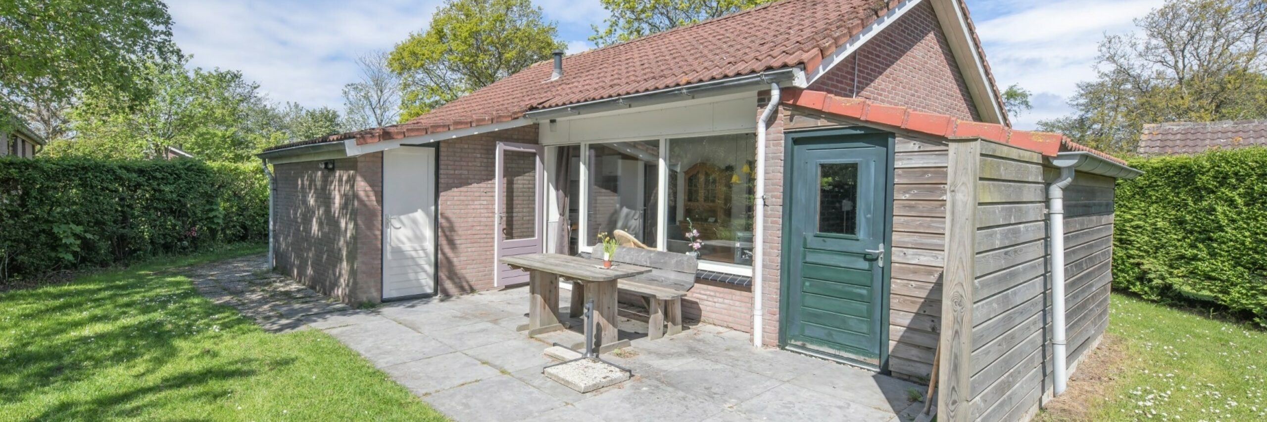 Bungalow de Slufterhoek voor mindervaldide VVV Texel