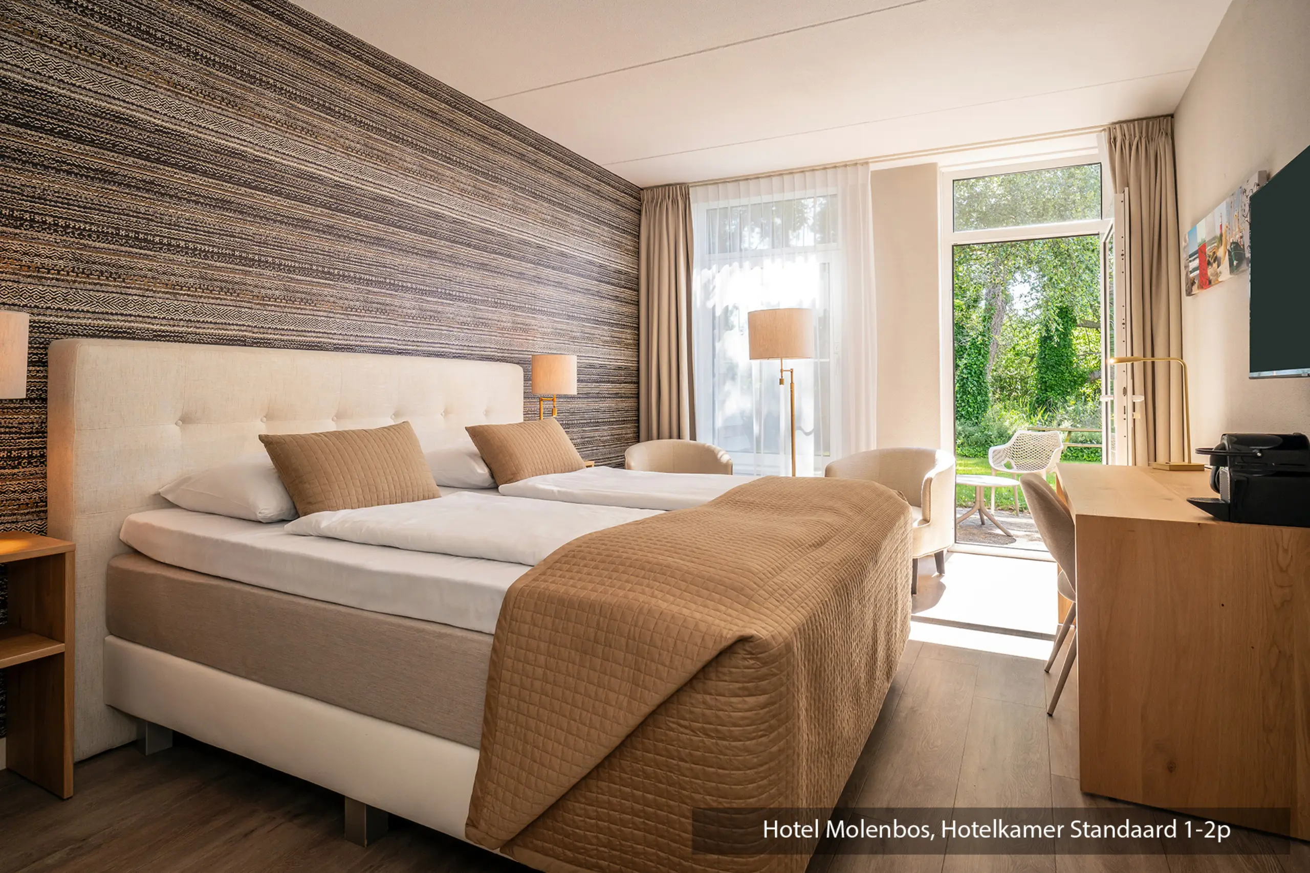 Voorbeeld kamer Hotel Molenbos