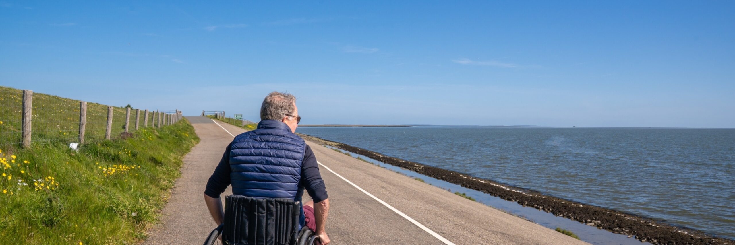 Rolstoelroute Waddendijk