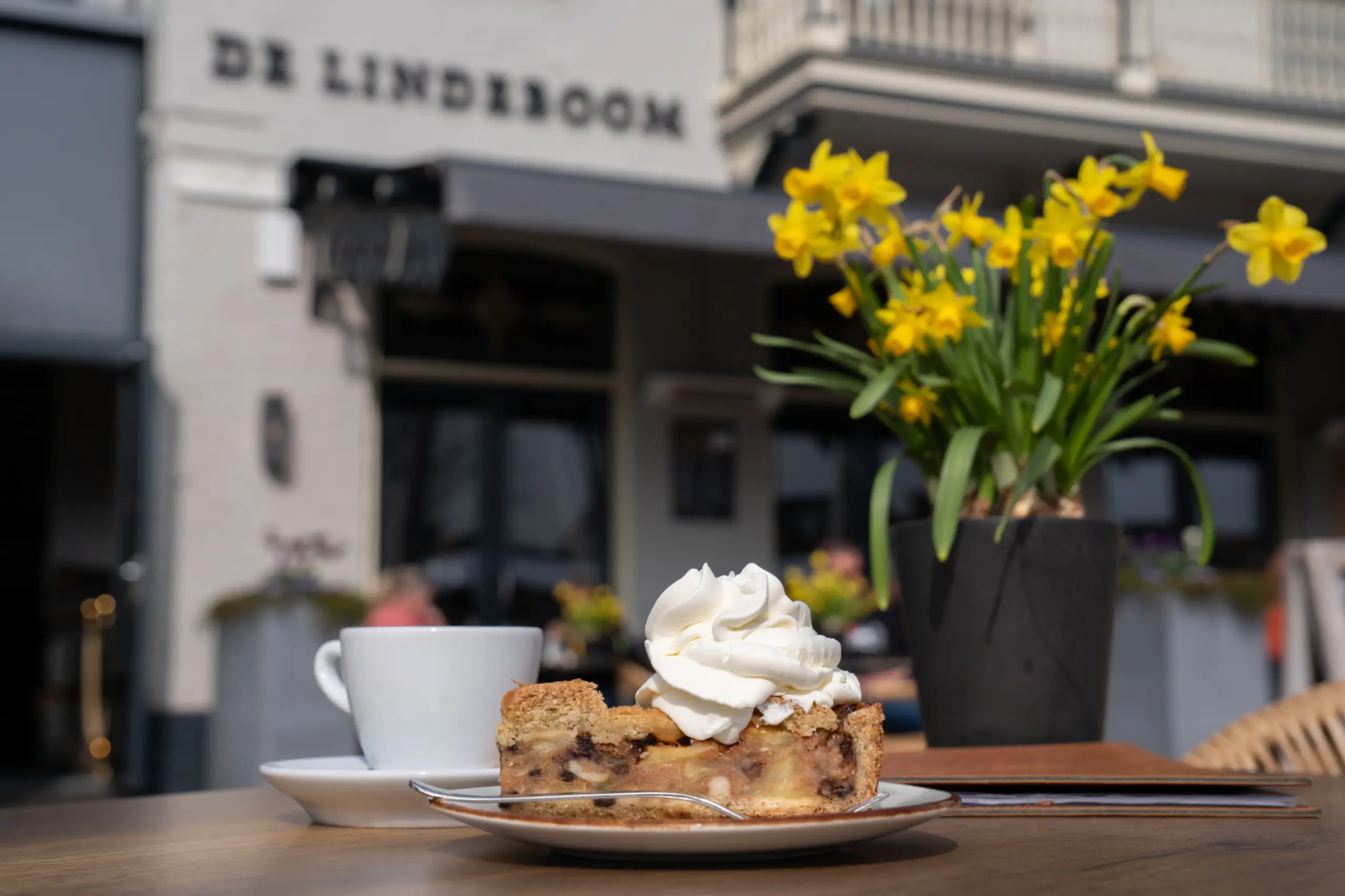 Appeltaart van Novalishoeve bij De Lindeboom