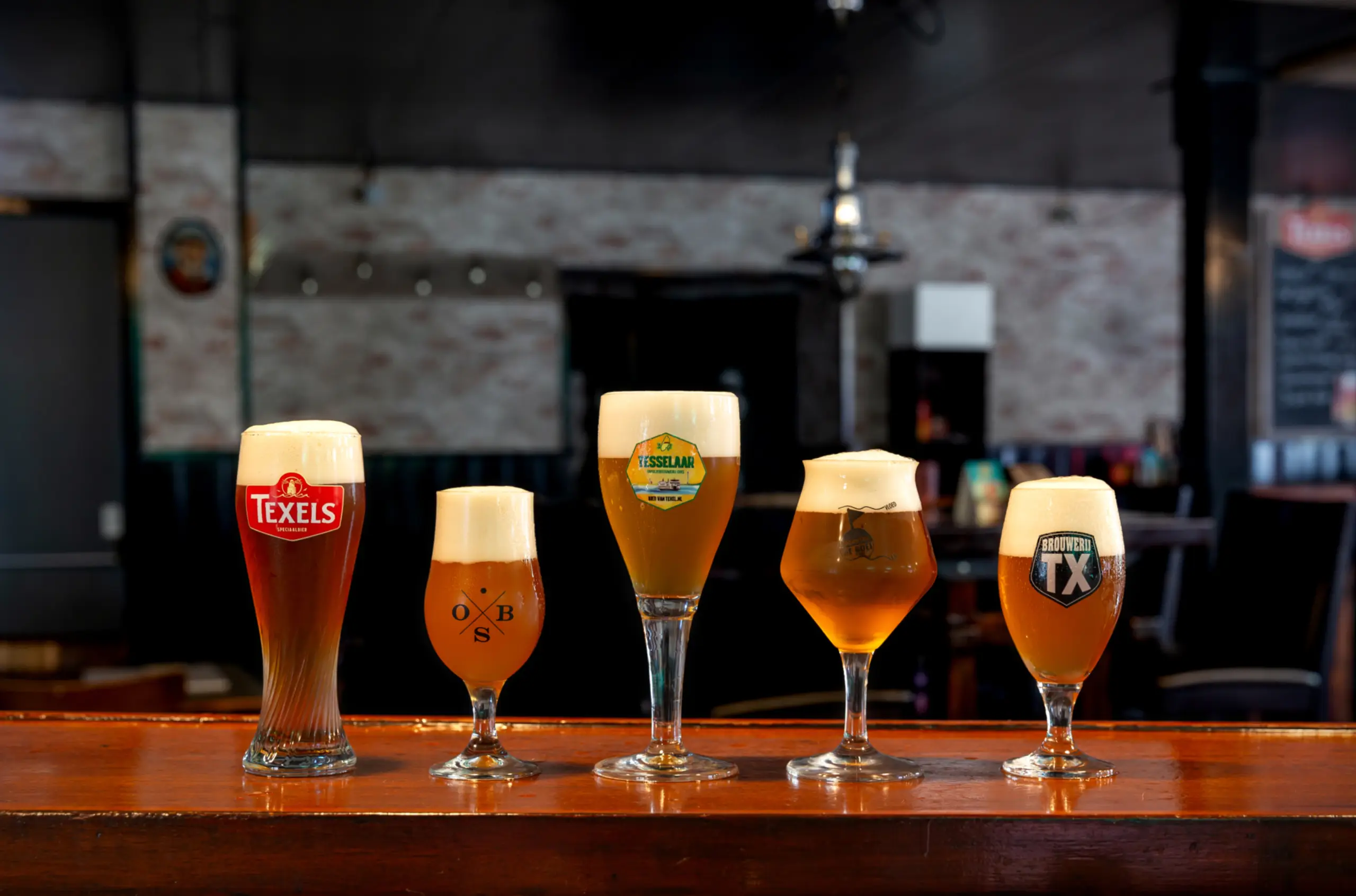 Bier van alle Texelse brouwerijen bij De Zwaan