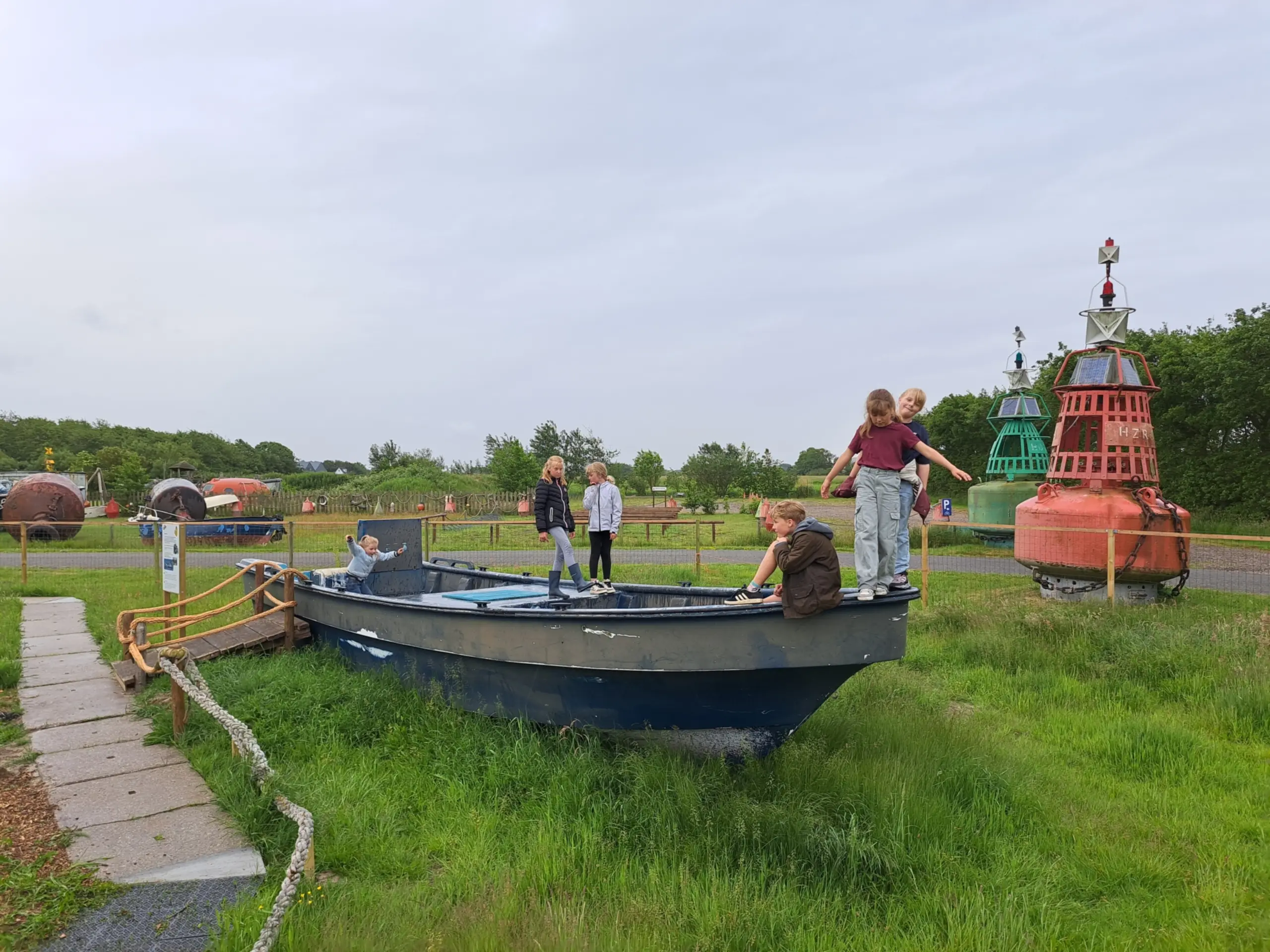 Jutters avonturenpad bij Flora boot