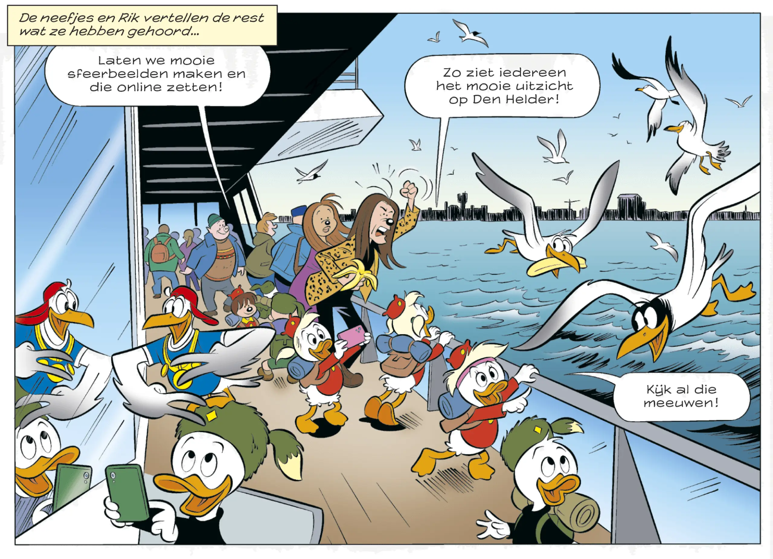 Donald Duck - Tunnel naar Texel