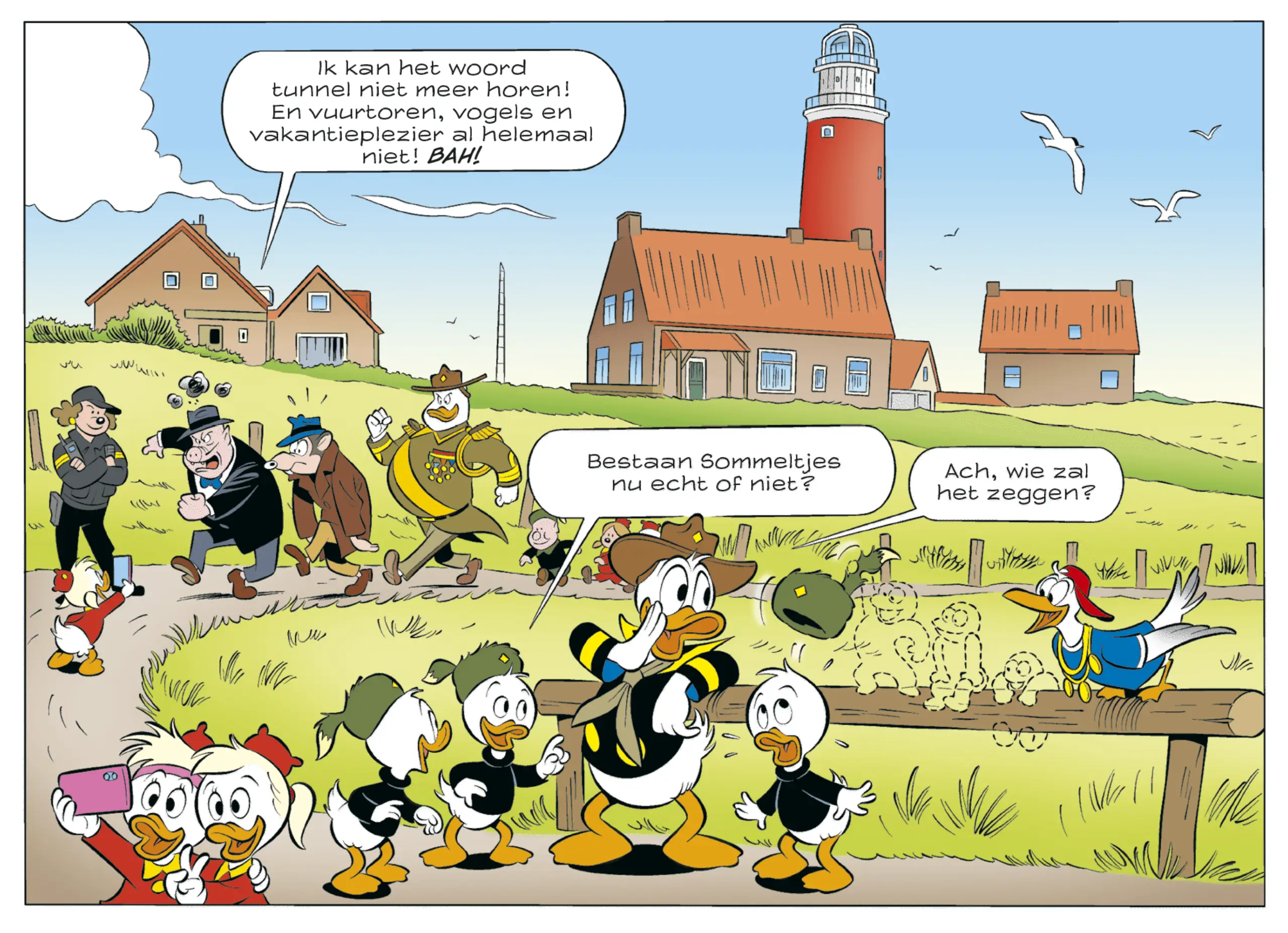 Donald Duck - Tunnel naar Texel