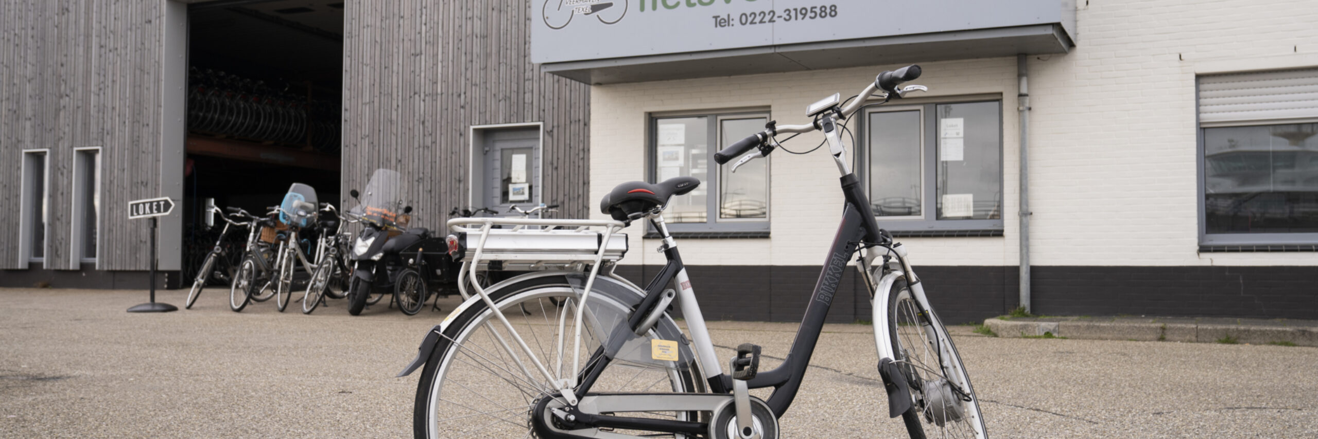 Fiets van Fietsverhuur Veerhaven Texel