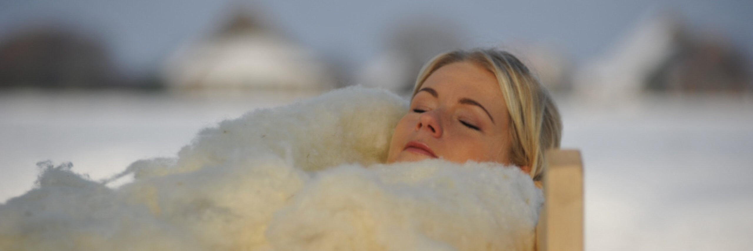 Een wolbad is heerlijk ontspannend