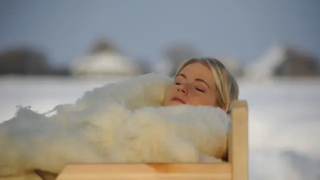 Een wolbad is heerlijk ontspannend