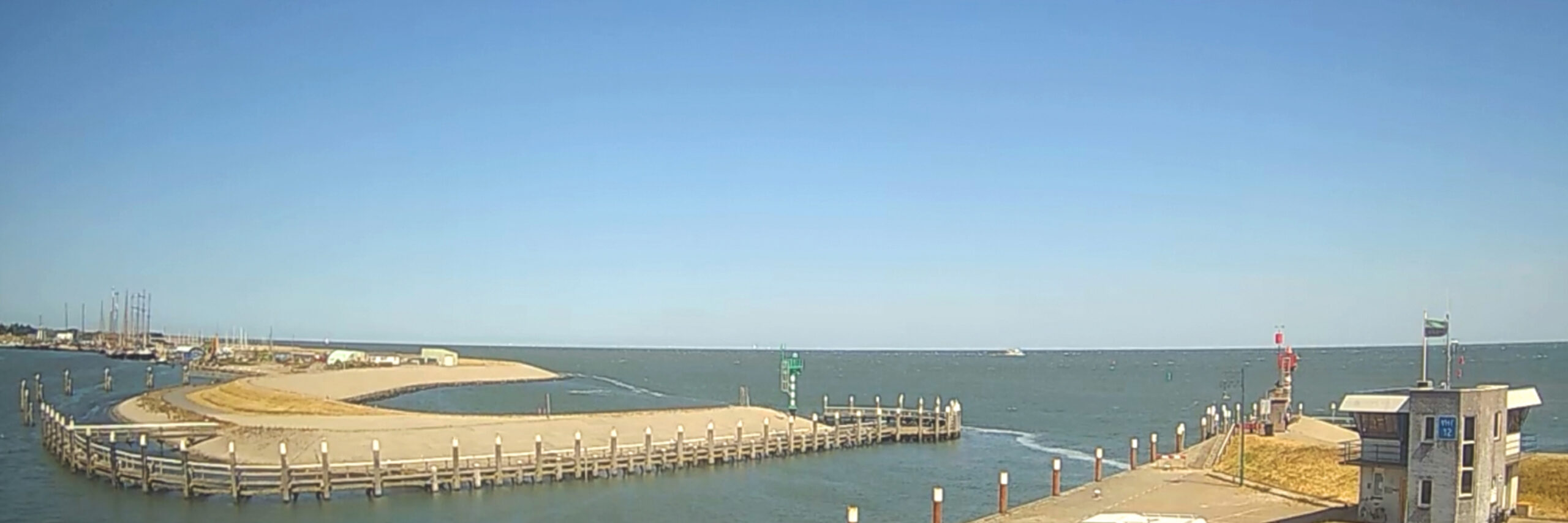 Webcam havenmond Oudeschild