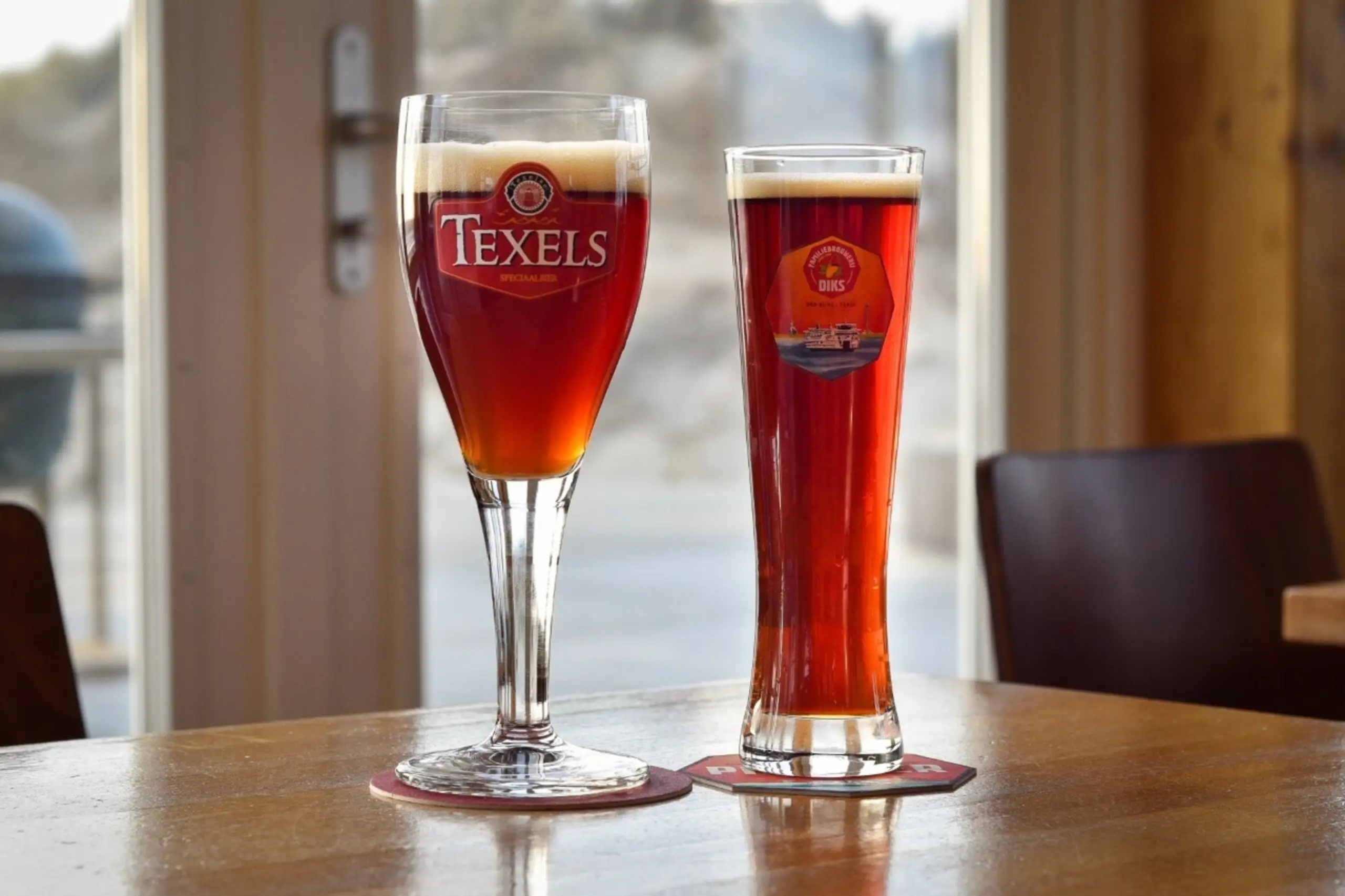 Texel bock beer from the Texel beer brewery and Family brewery Tesselaar