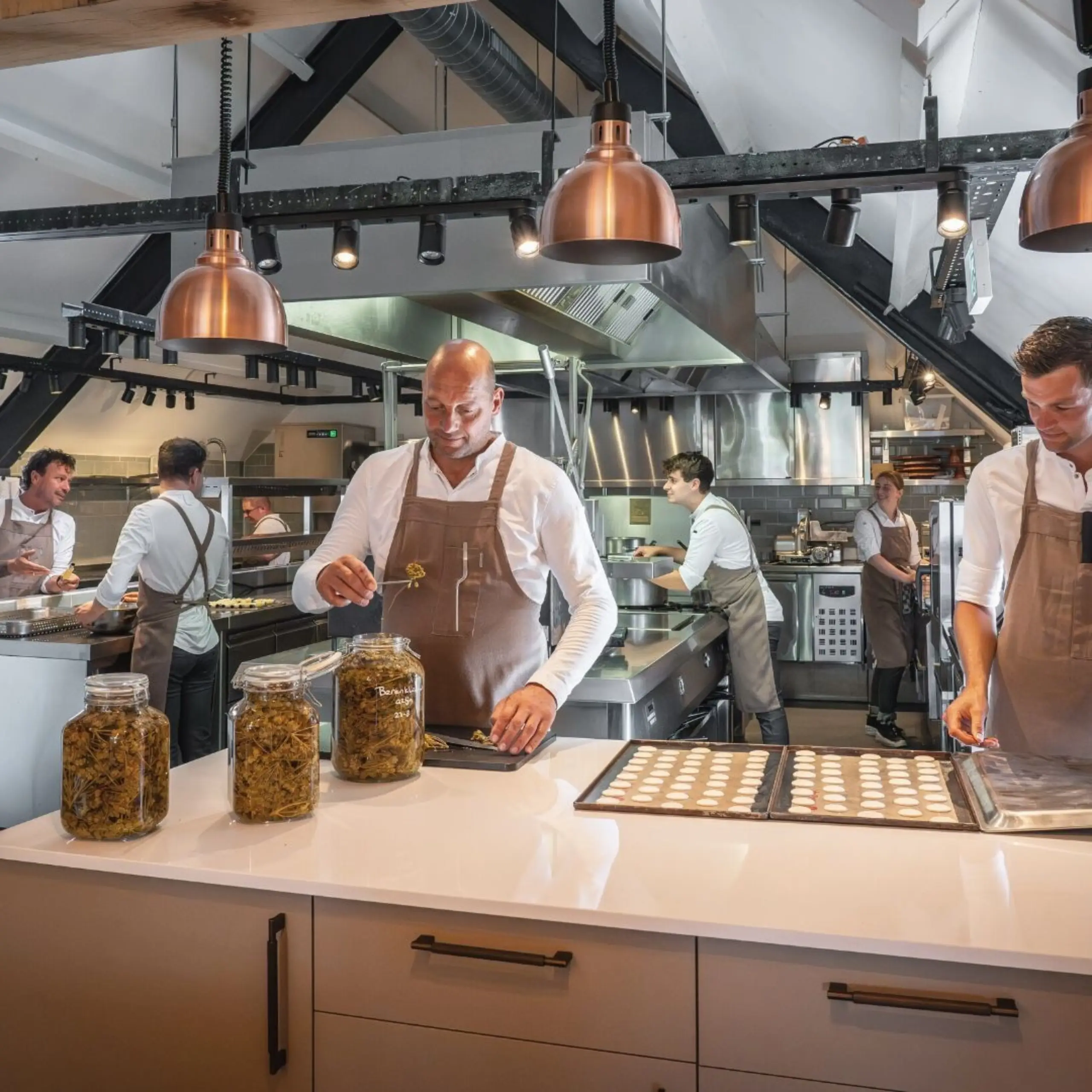 Joram in de keuken
