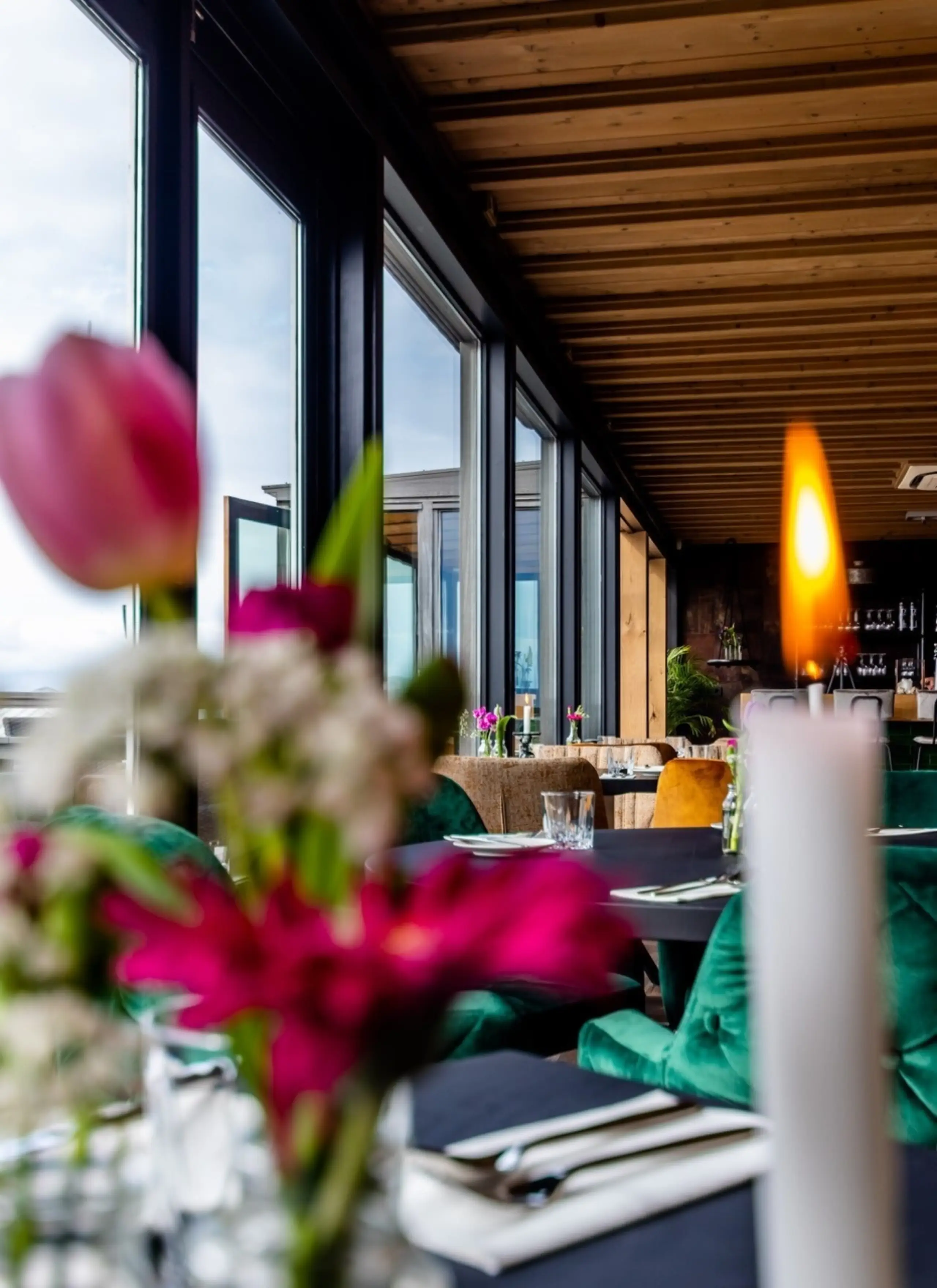 Eten met zeezicht bij Paal 17 De Eerste Etage