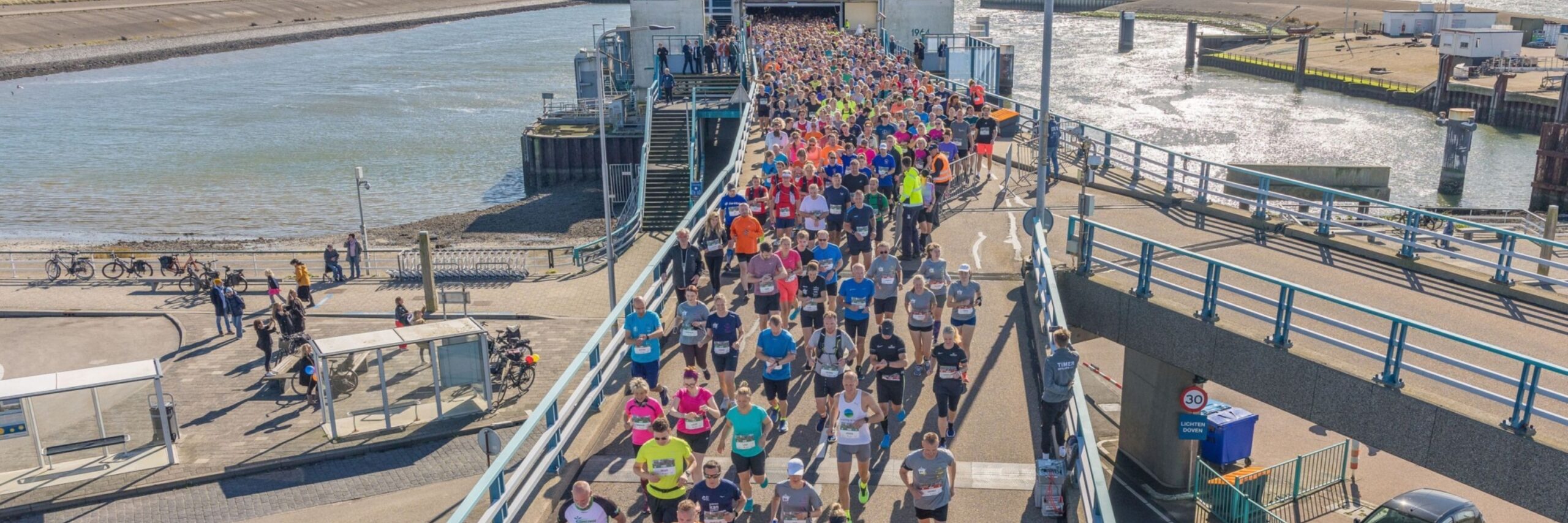 Texel Halve Marathon tijdelijk want logo