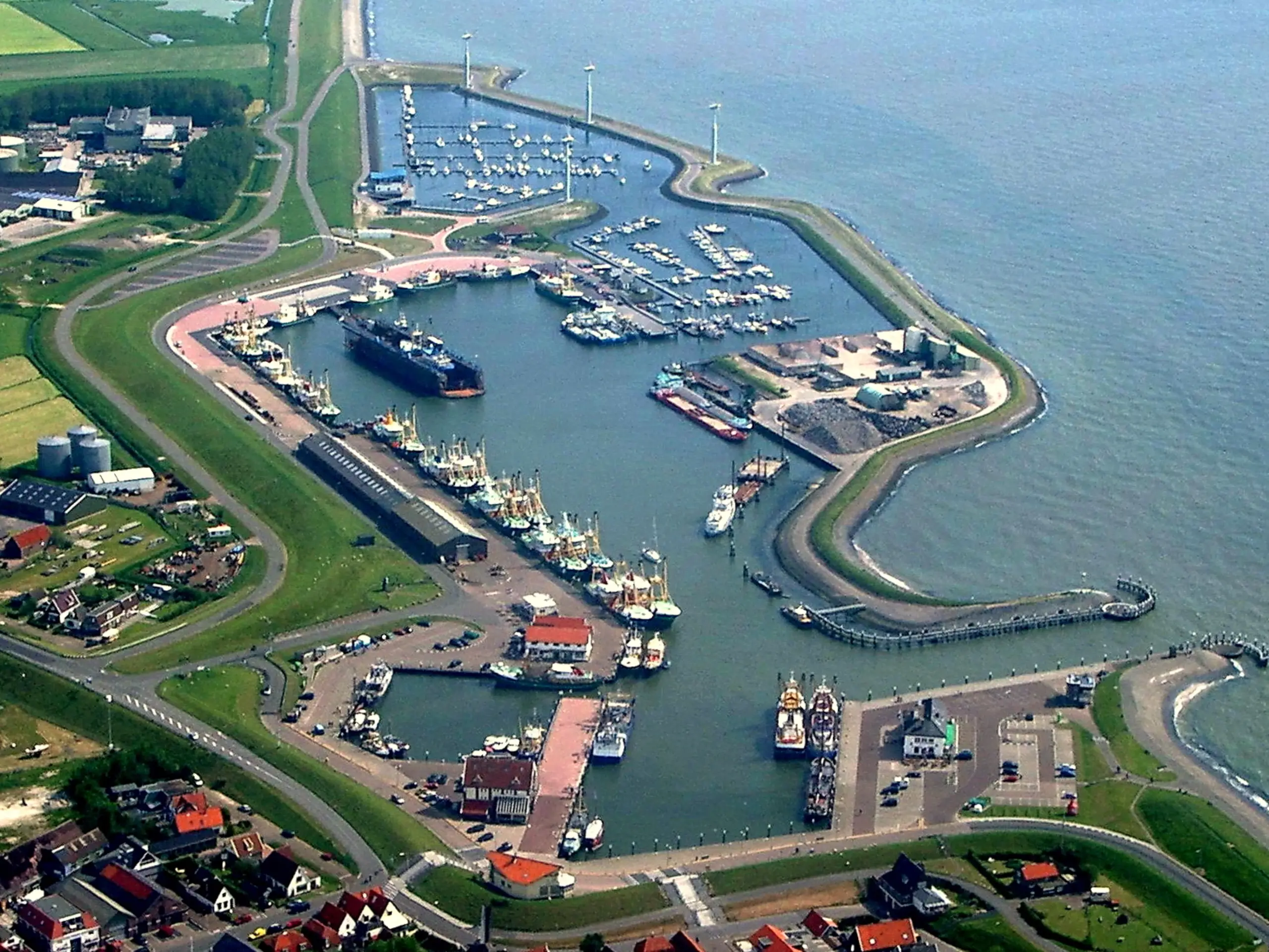 De haven van Oudeschild - 2002