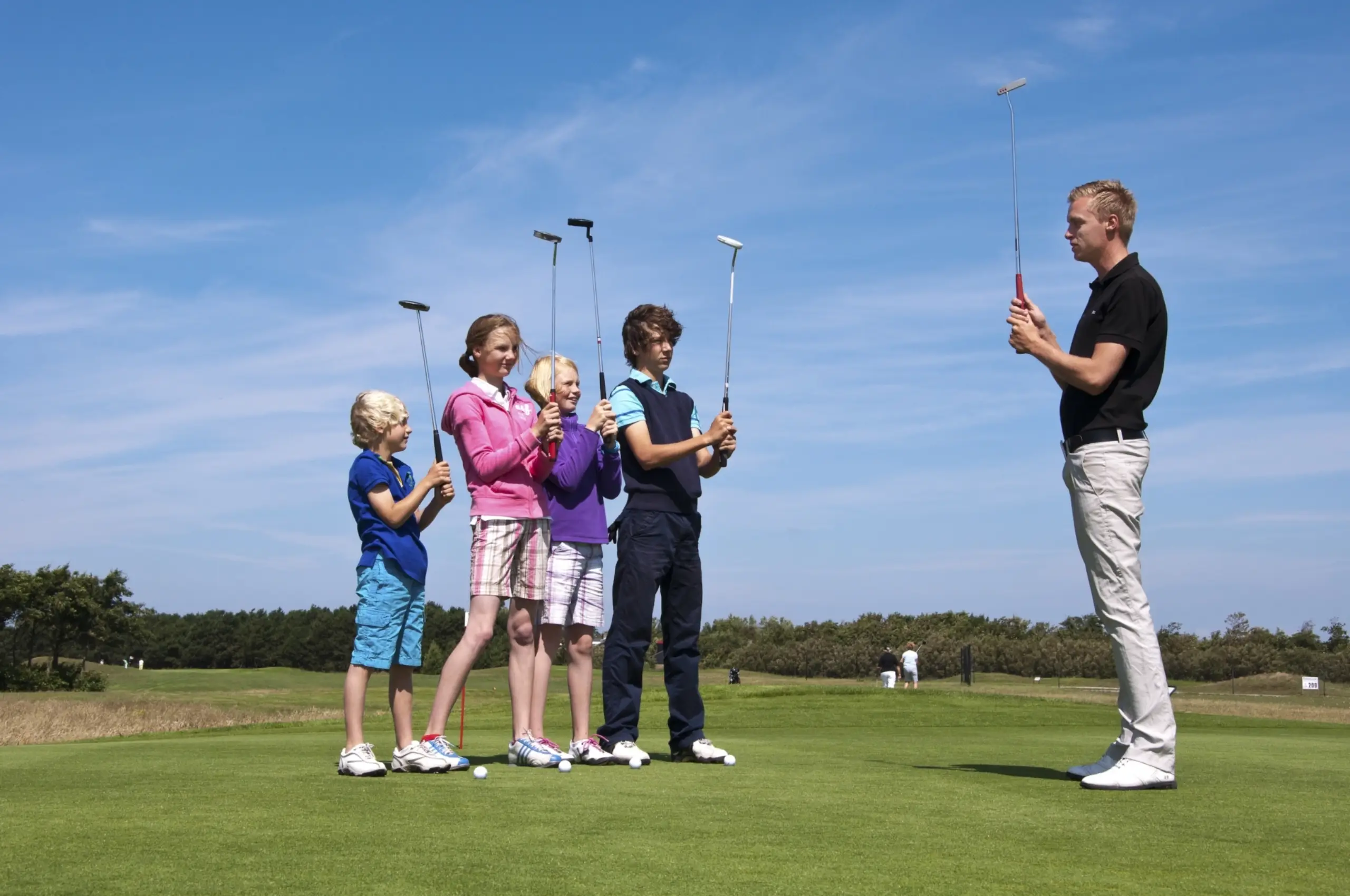 Les op Golfbaan De Texelse