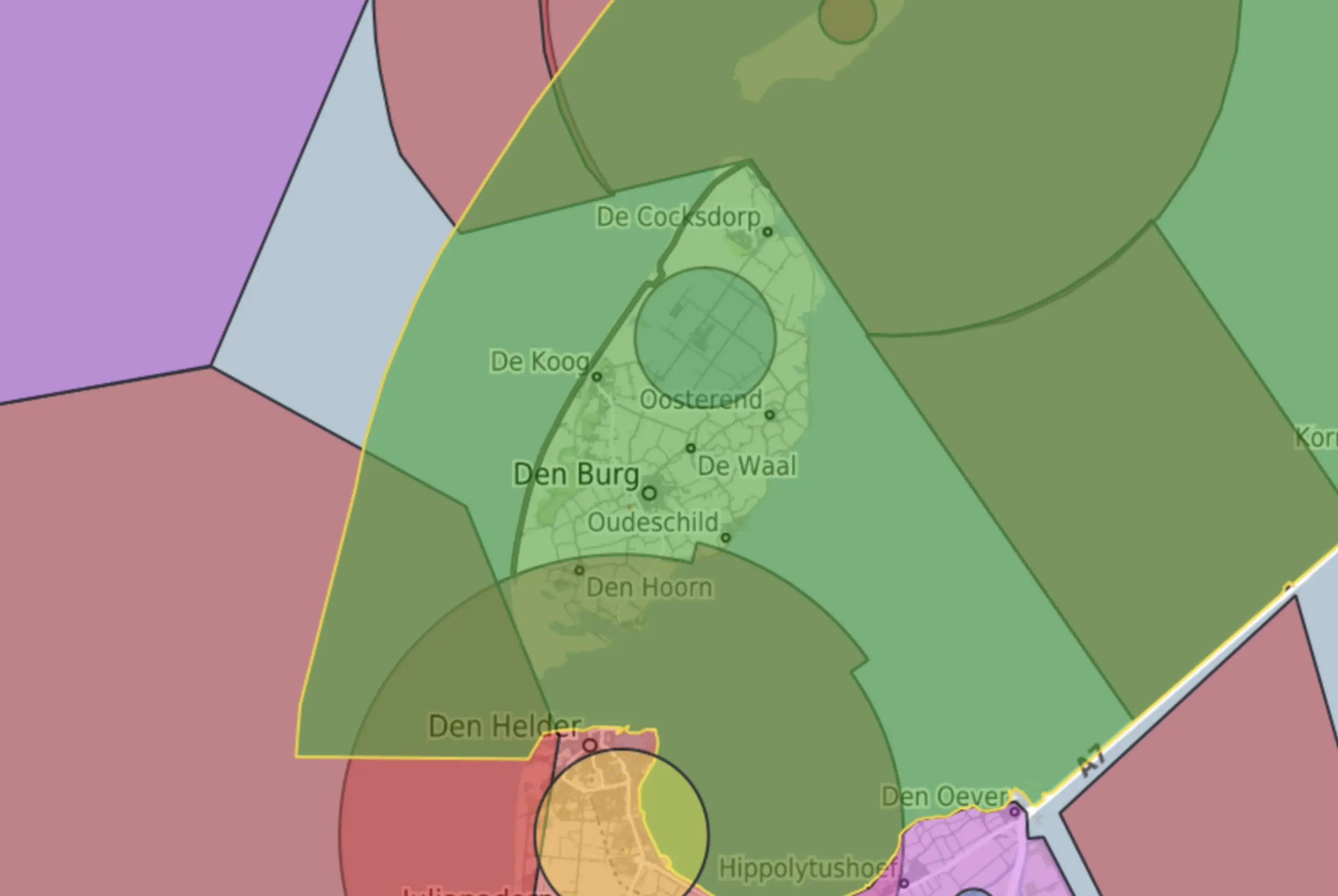 No-fly zones voor de open categorie categorie A1 A2 en A3 in Nederland