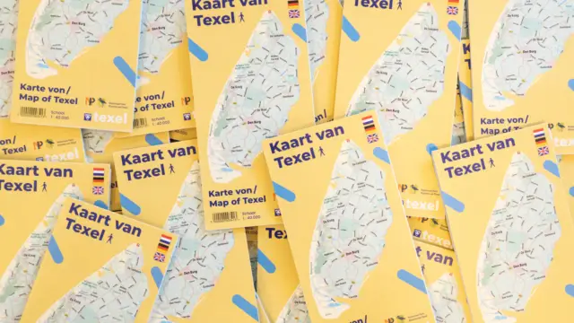 Wandelkaart van Texel VVV00311 2