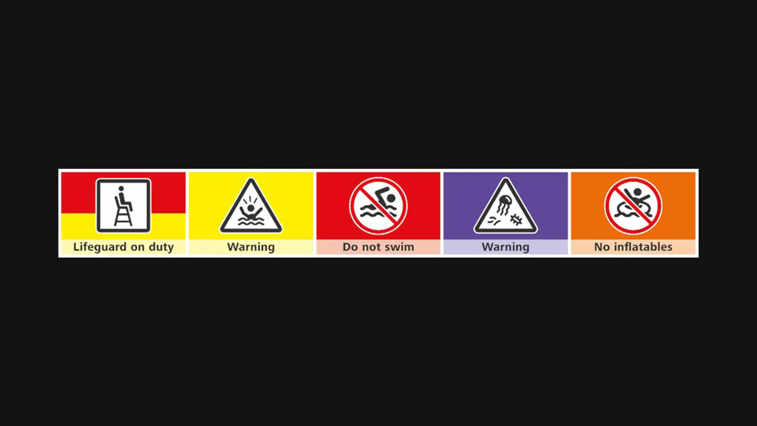 Waarschuwingsvlaggen volgens landelijk protocol