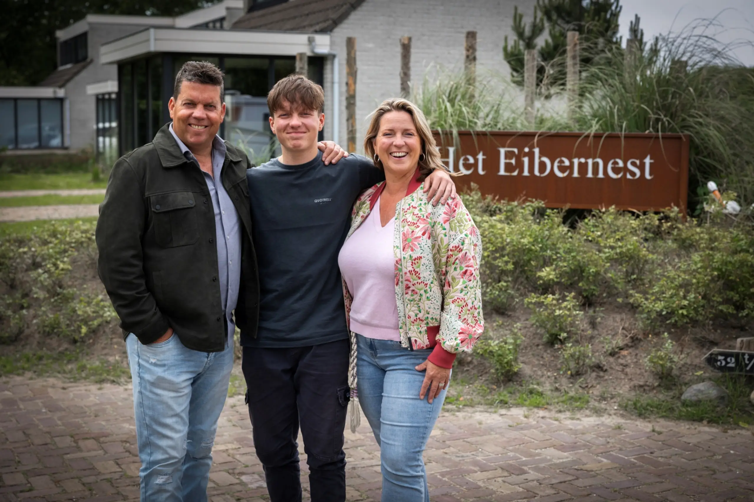 Norbert, Esther en Lucas