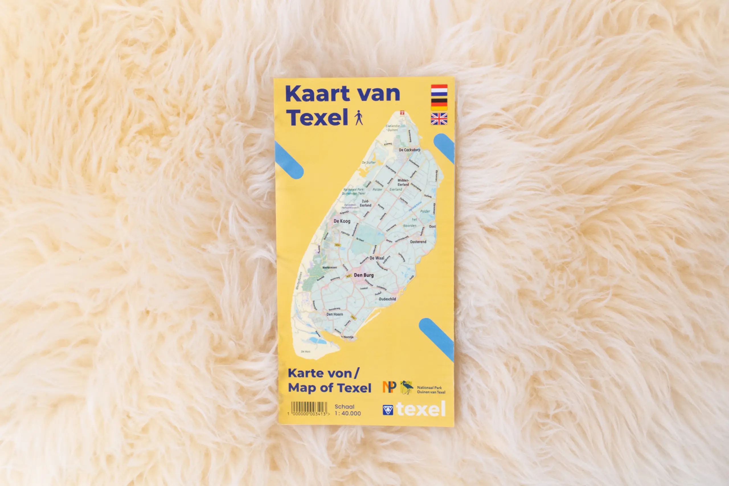 Kaart van Texel