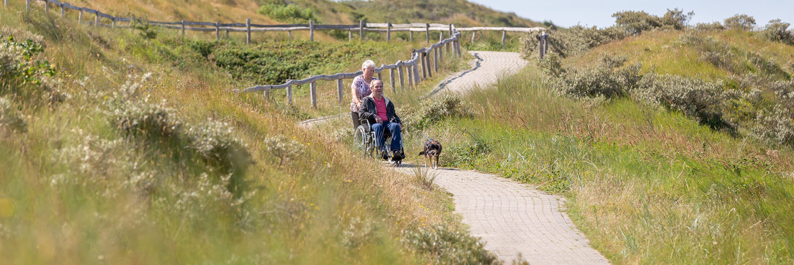 Slufter rolstoelpad Gertha Wessels