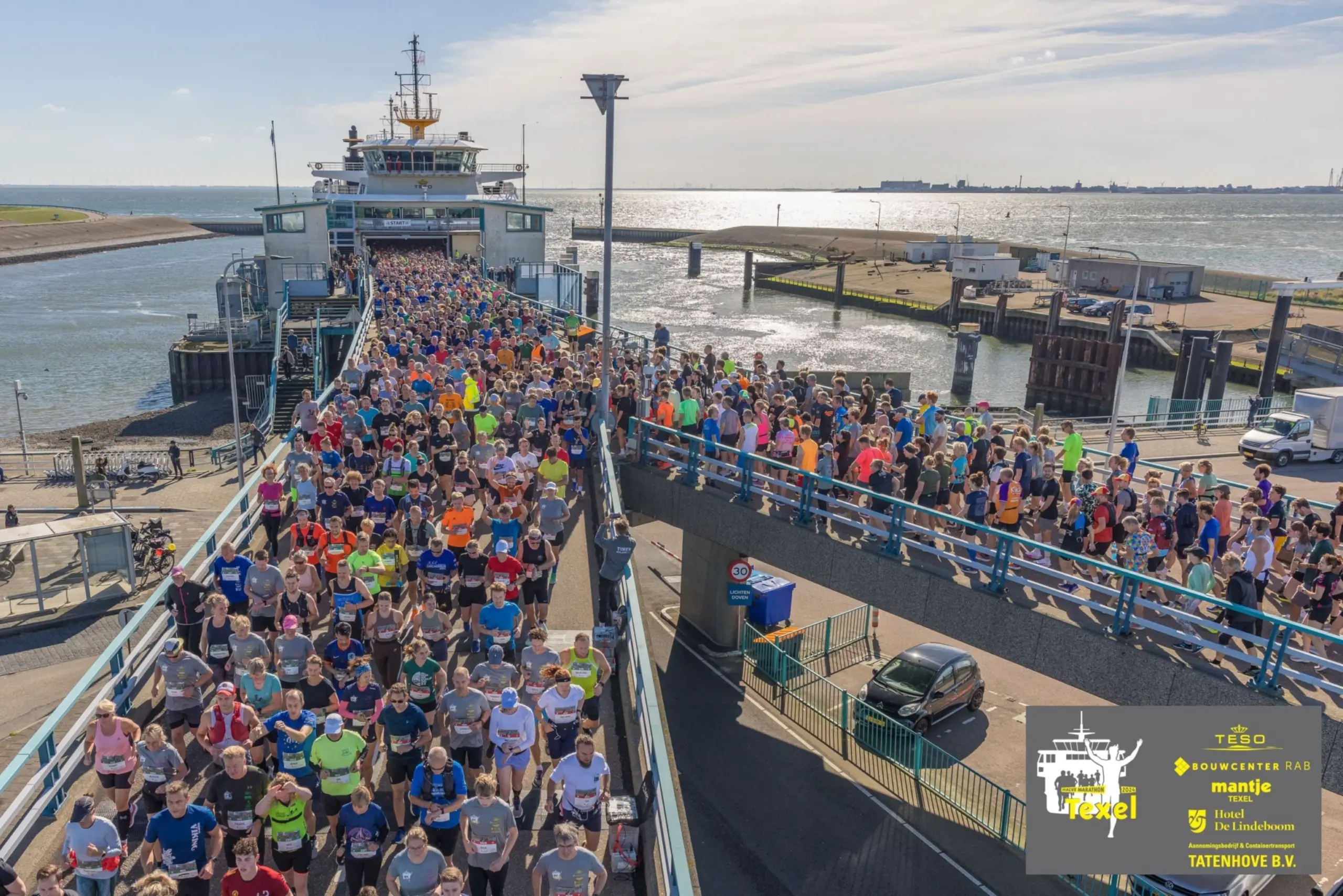 Halbmarathon ab der Fähre